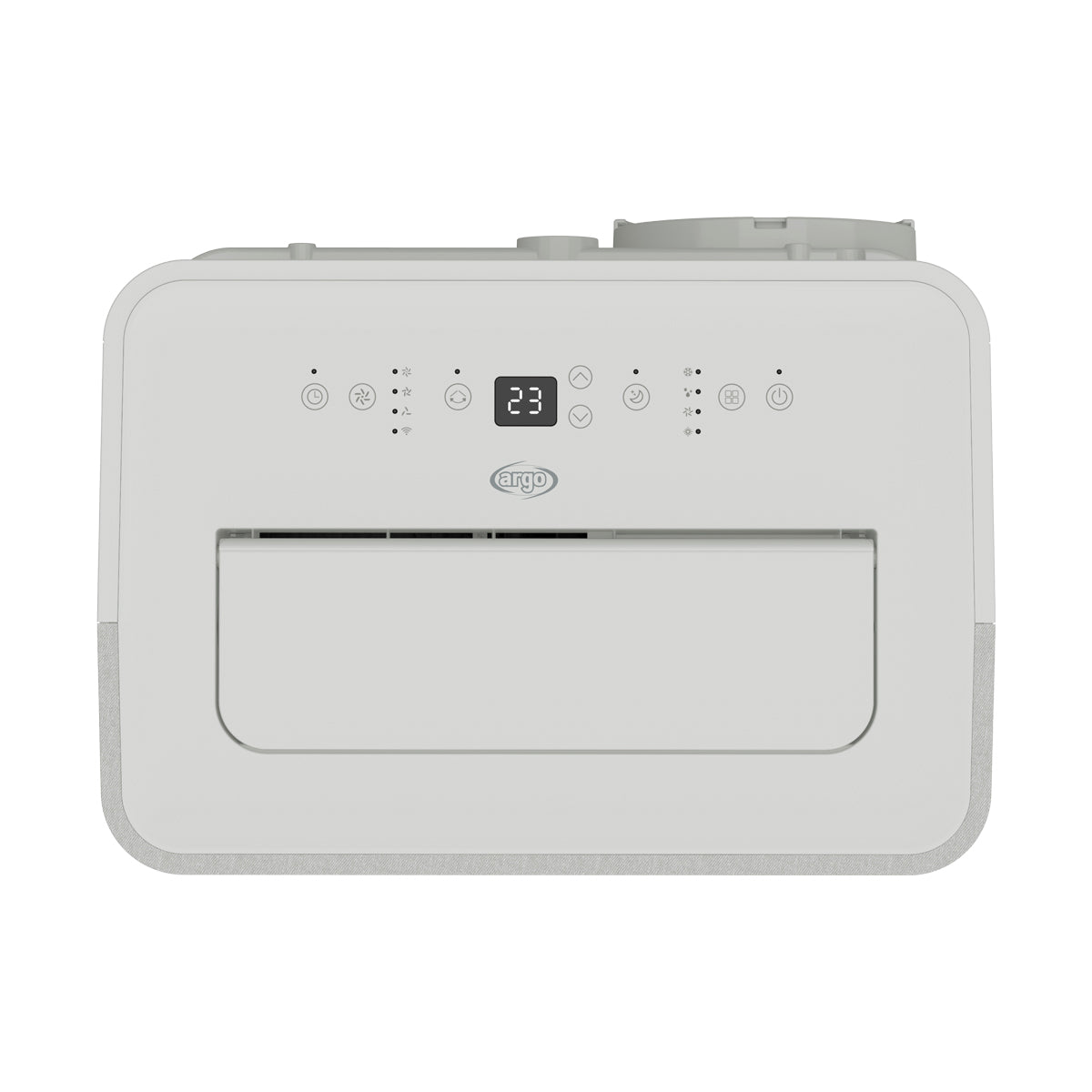 Argo Alpha Plus 13000 BTU/h con Wifi, condizionatore portatile con pompa di calore con rivestimento in tessuto