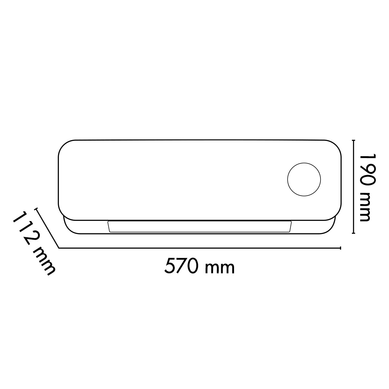 Argo Clover, termoventilatore ceramico (2° scelta)