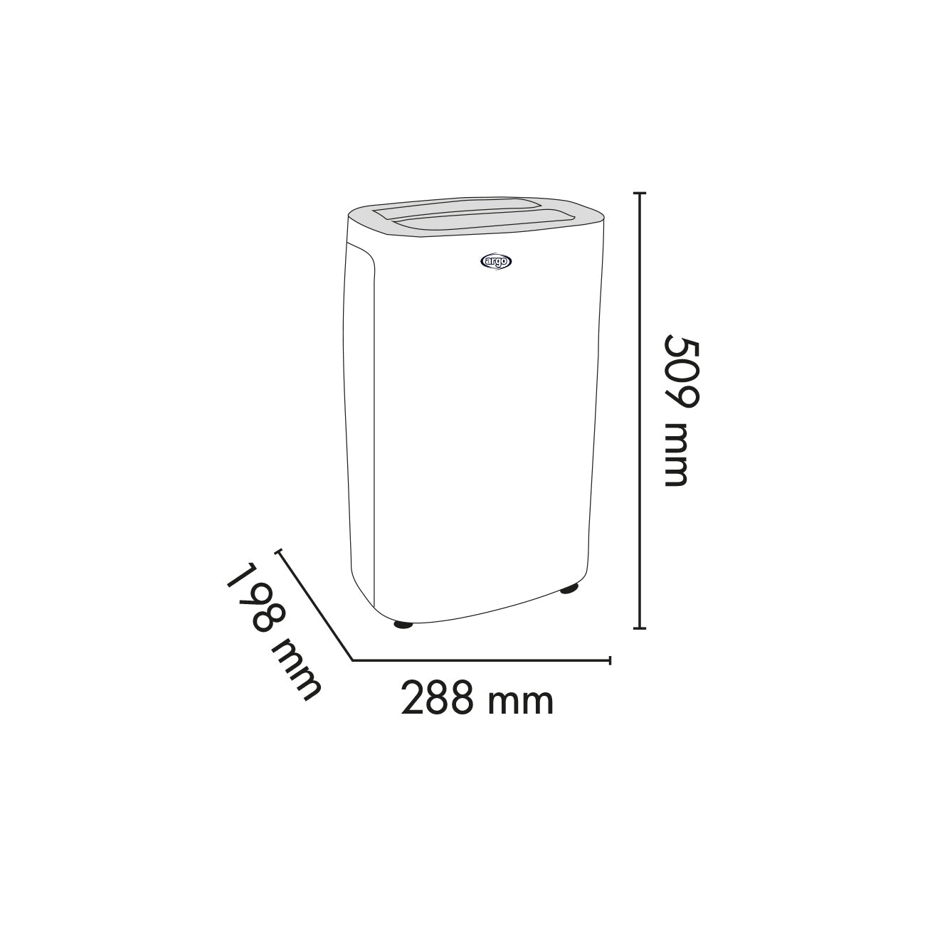 Argo Dry Nature 13, deumidificatore (2° scelta)