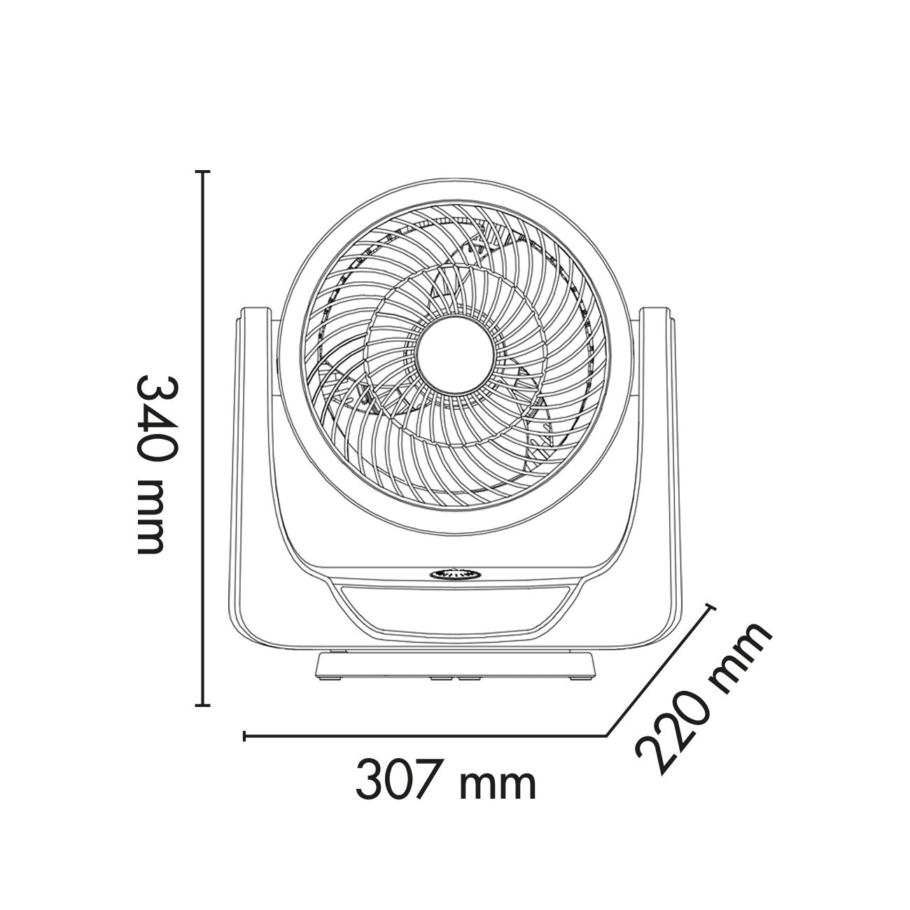 Argo Loop, ventilatore e circolatore d'aria (2° scelta)