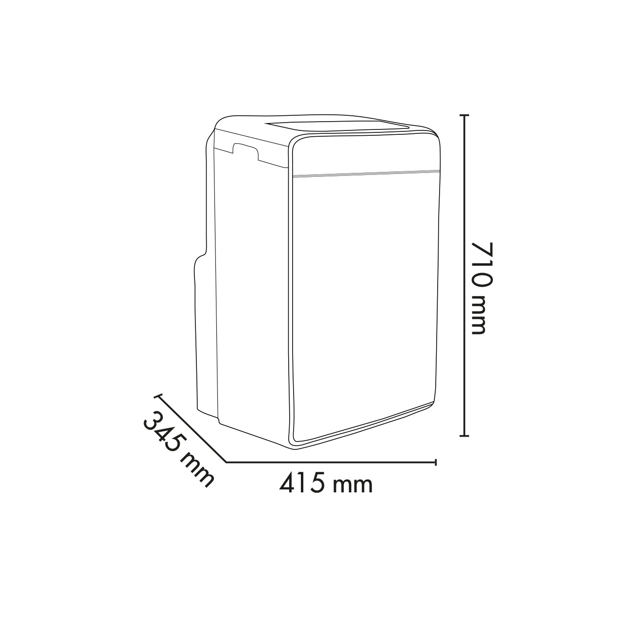 Argo Ludvig 10000 BTU/h, condizionatore portatile