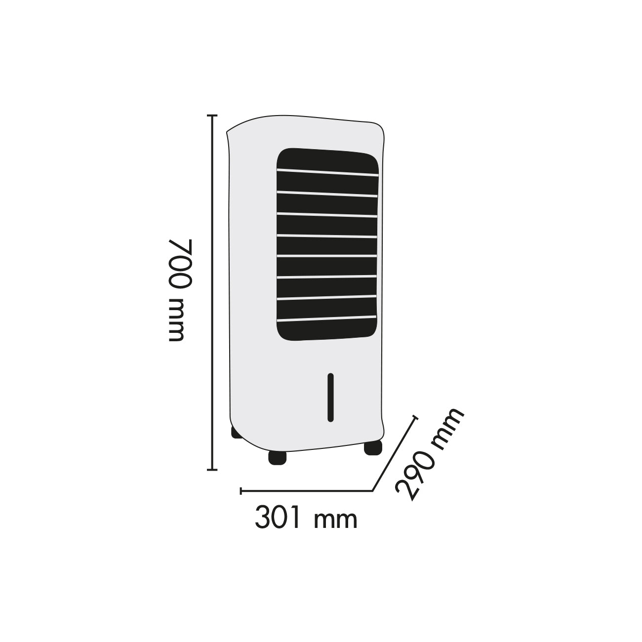 Argo Polifemo Bear, raffrescatore evaportativo (2° scelta)