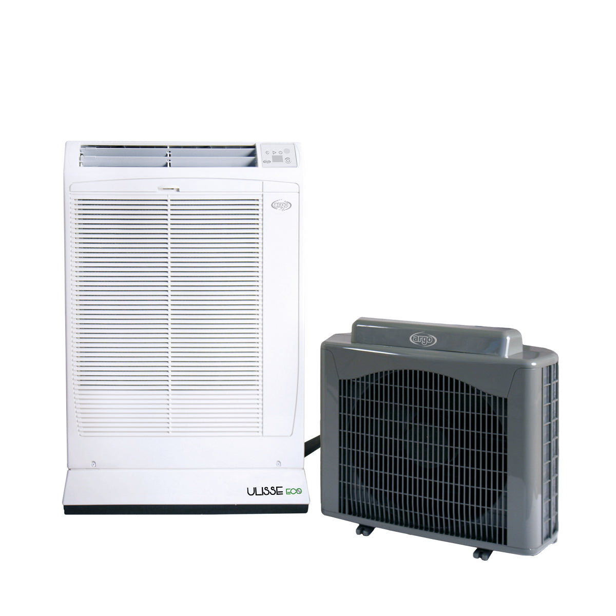 Argo Ulisse Eco con Wifi, condizionatore split a pavimento con valigetta esterna