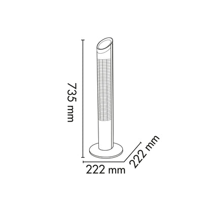 Argo Aspire Tower, ventilatore a torre