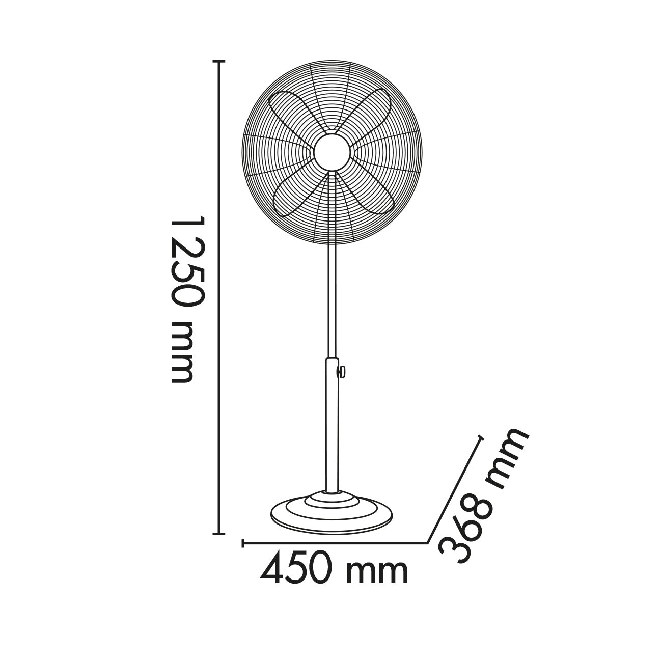 Argo Palladium, ventilatore (2° scelta)