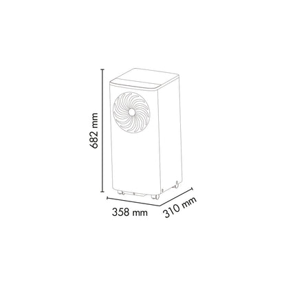 Argo Sphera 10000 BTU/h, condizionatore portatile (2° scelta)